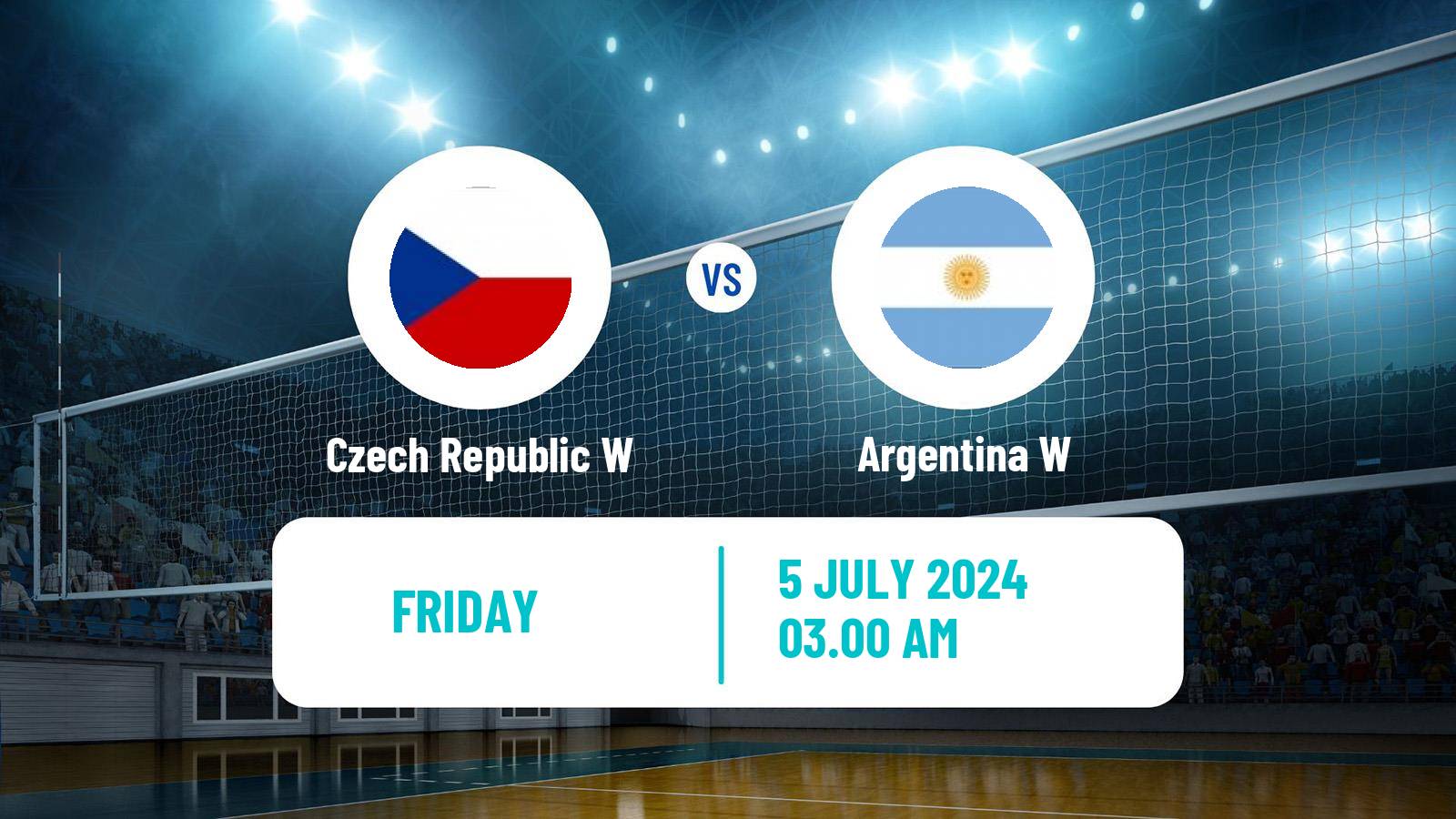 Volleyball Challenger Cup Volleyball Women Czech Republic W - Argentina W