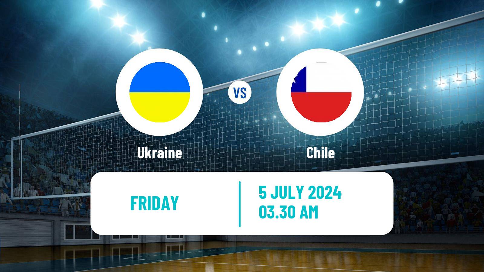 Volleyball Challenger Cup Volleyball Ukraine - Chile