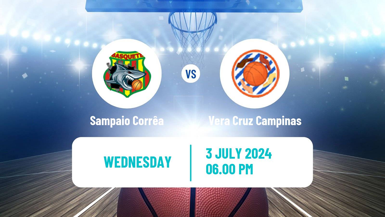 Basketball Brazilian LBF Women Sampaio Corrêa - Vera Cruz Campinas