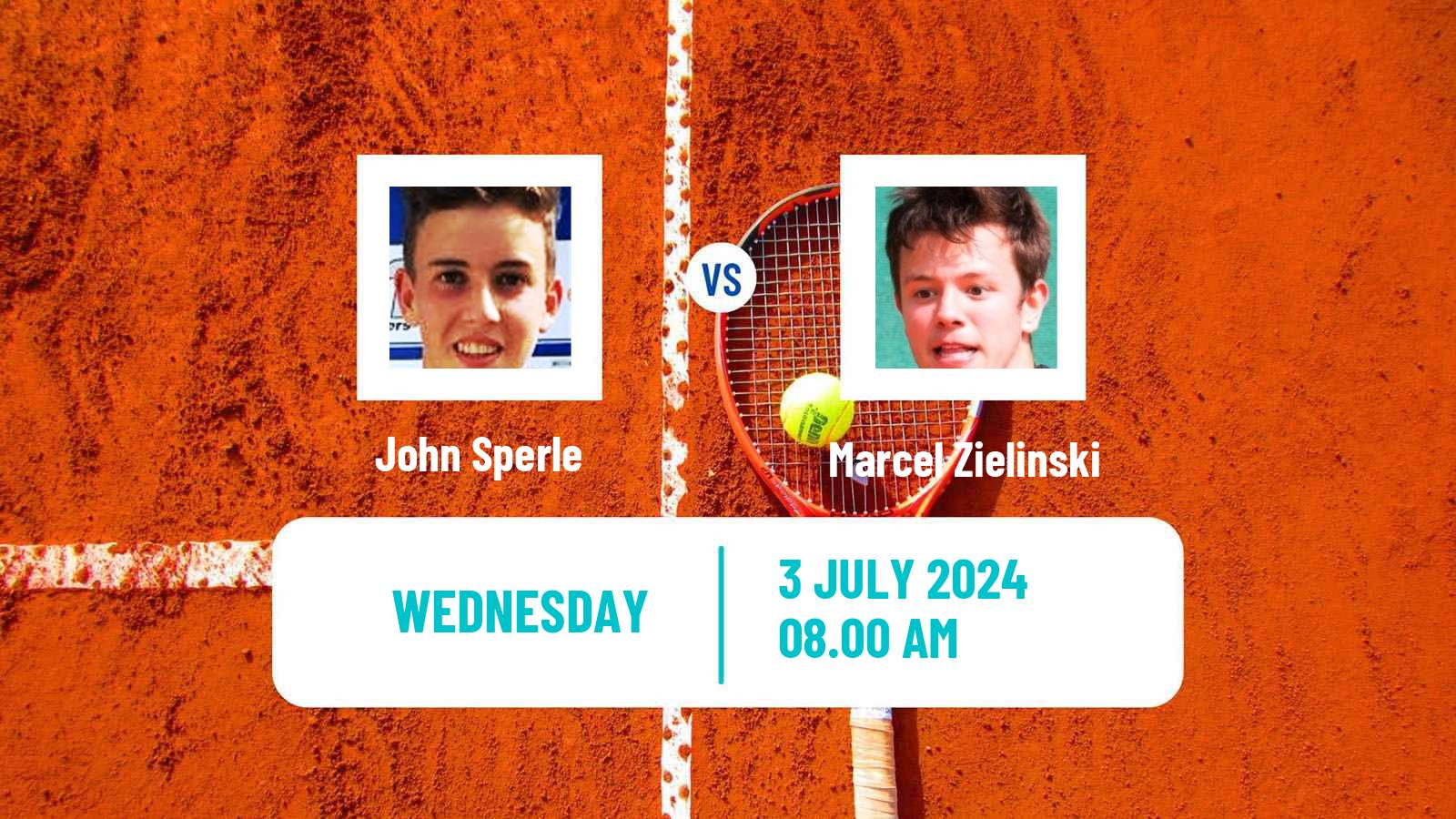 Tennis ITF M15 Amstelveen Men John Sperle - Marcel Zielinski