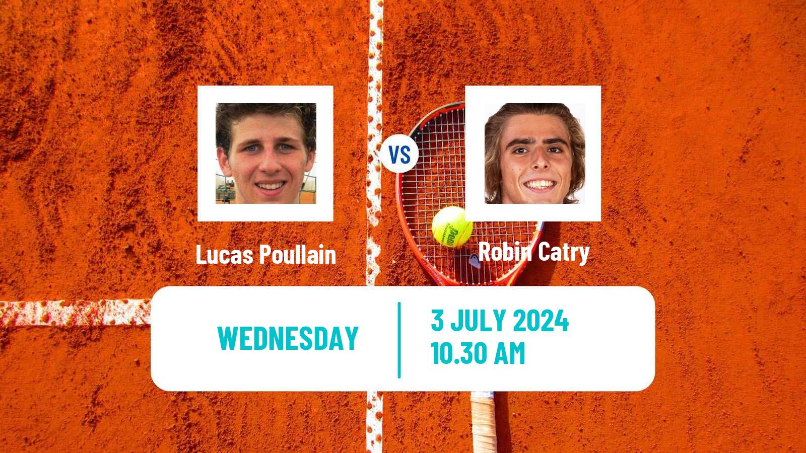 Tennis ITF M25 Ajaccio H Men Lucas Poullain - Robin Catry