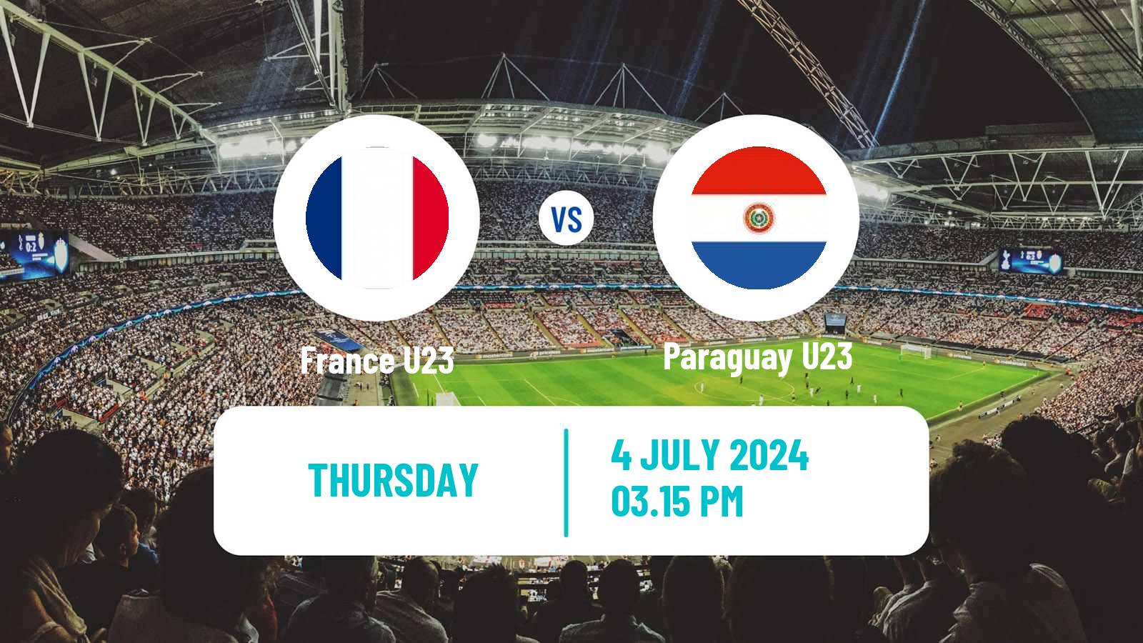 Soccer Friendly France U23 - Paraguay U23