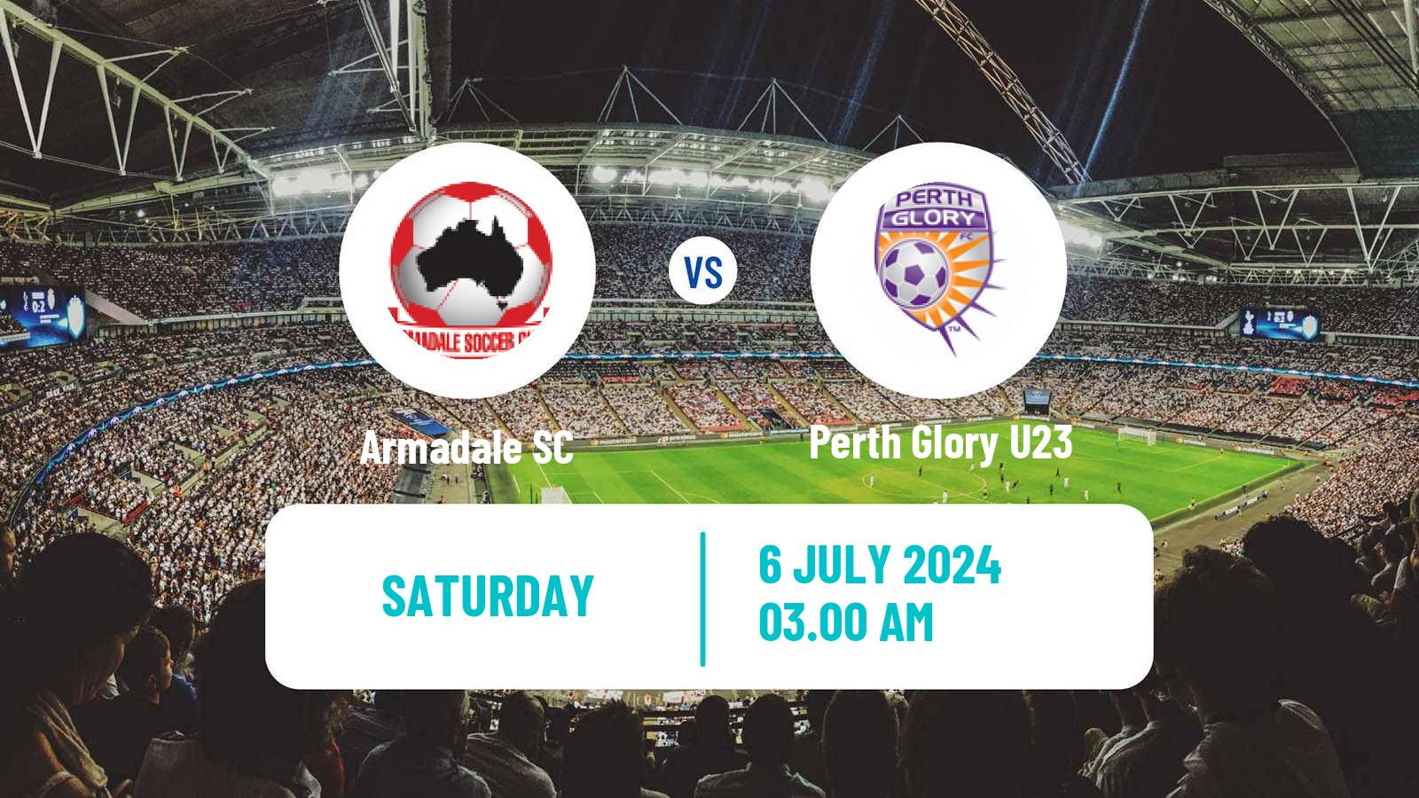 Soccer Australian NPL Western Australia Armadale - Perth Glory U23