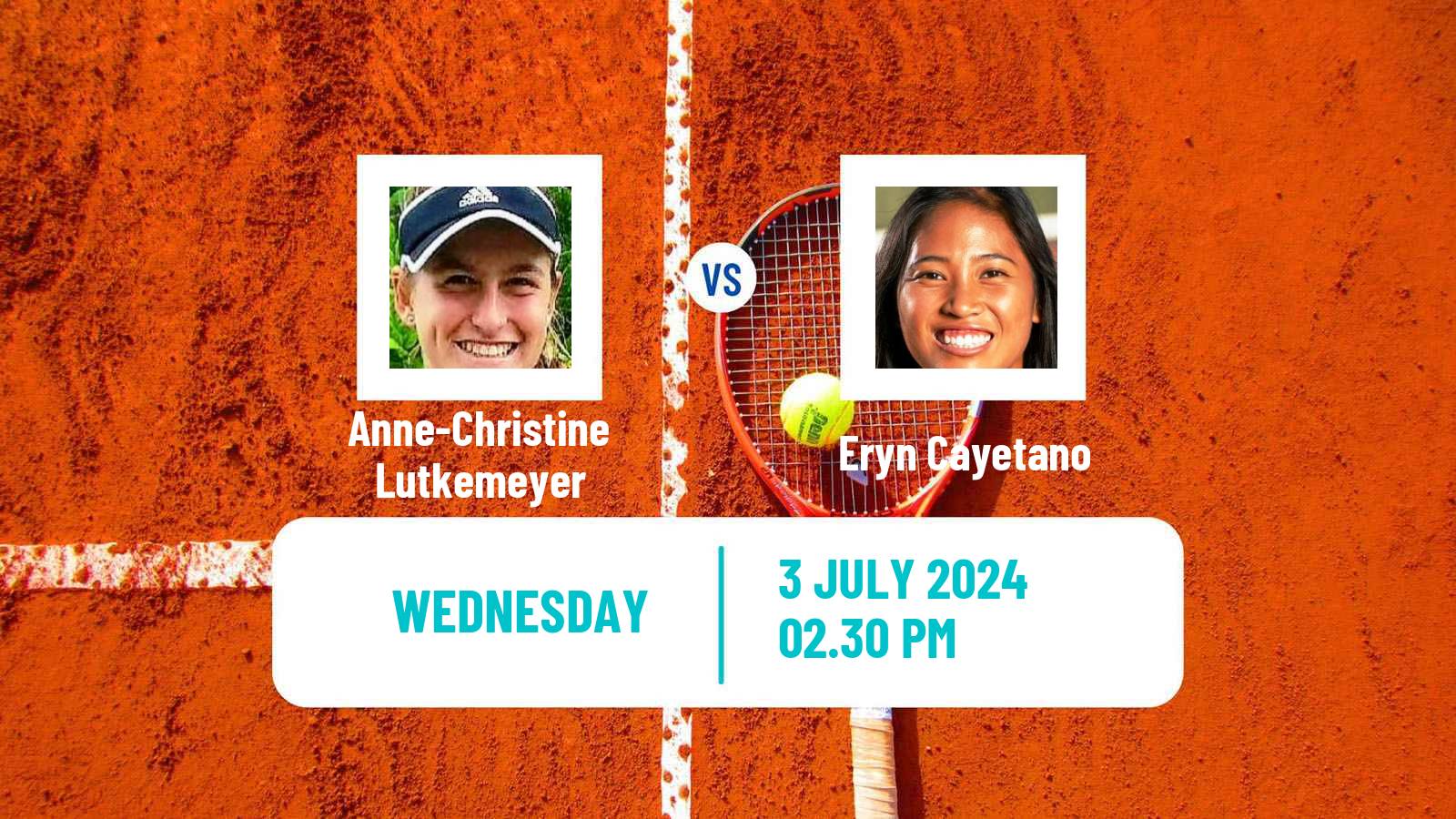 Tennis ITF W15 Lakewood Ca Women Anne-Christine Lutkemeyer - Eryn Cayetano