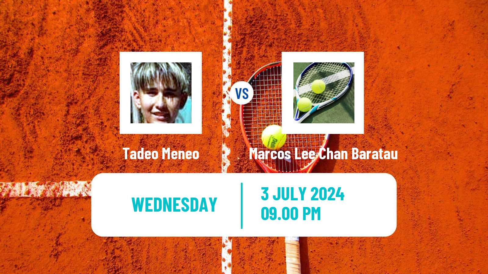 Tennis ITF M15 Belem Men Tadeo Meneo - Marcos Lee Chan Baratau