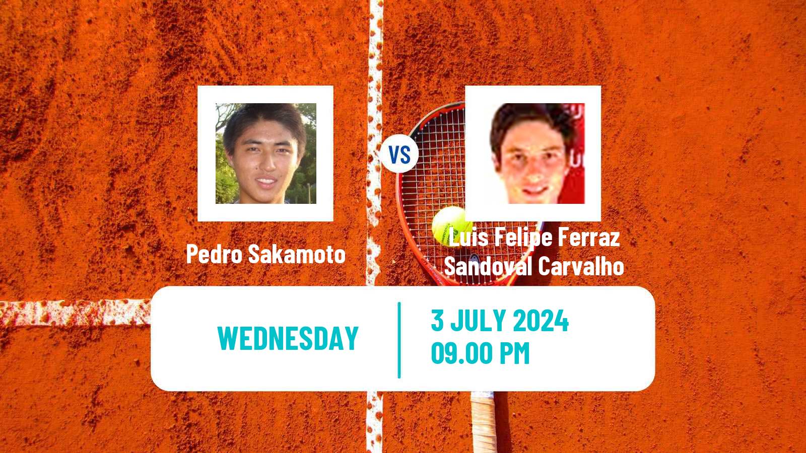 Tennis ITF M15 Belem Men Pedro Sakamoto - Luis Felipe Ferraz Sandoval Carvalho