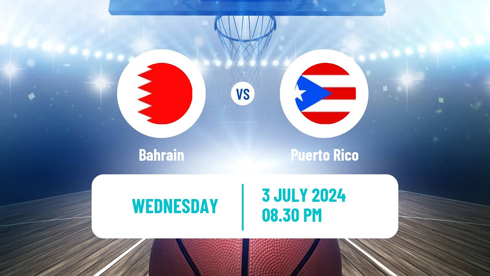 Basketball Olympic Games - Basketball Bahrain - Puerto Rico