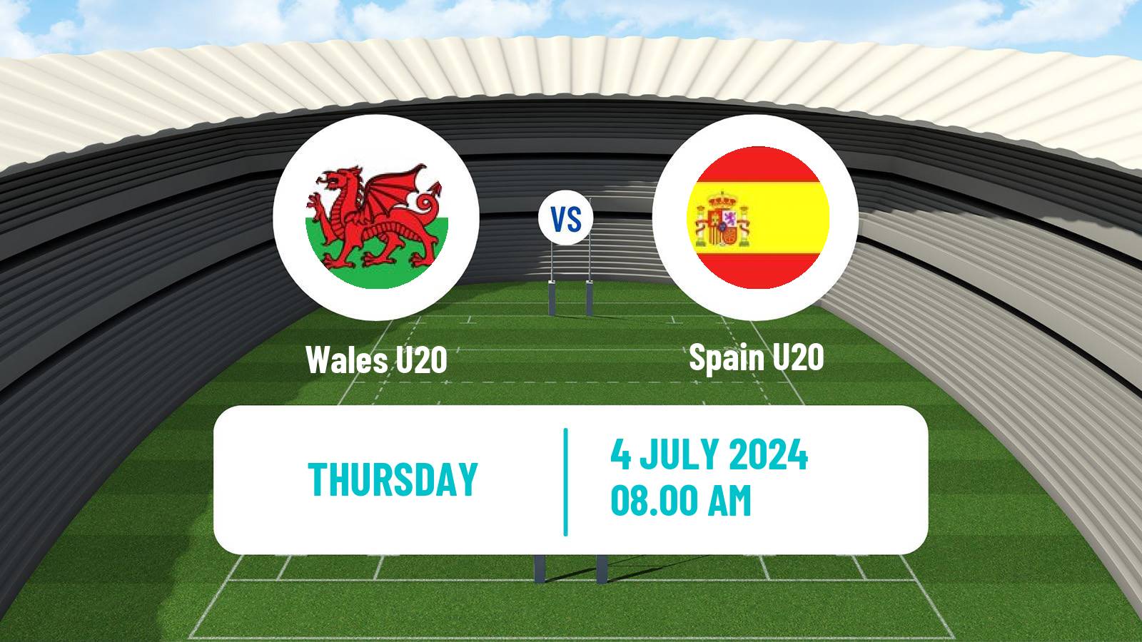 Rugby union World Championship U20 Rugby Union Wales U20 - Spain U20