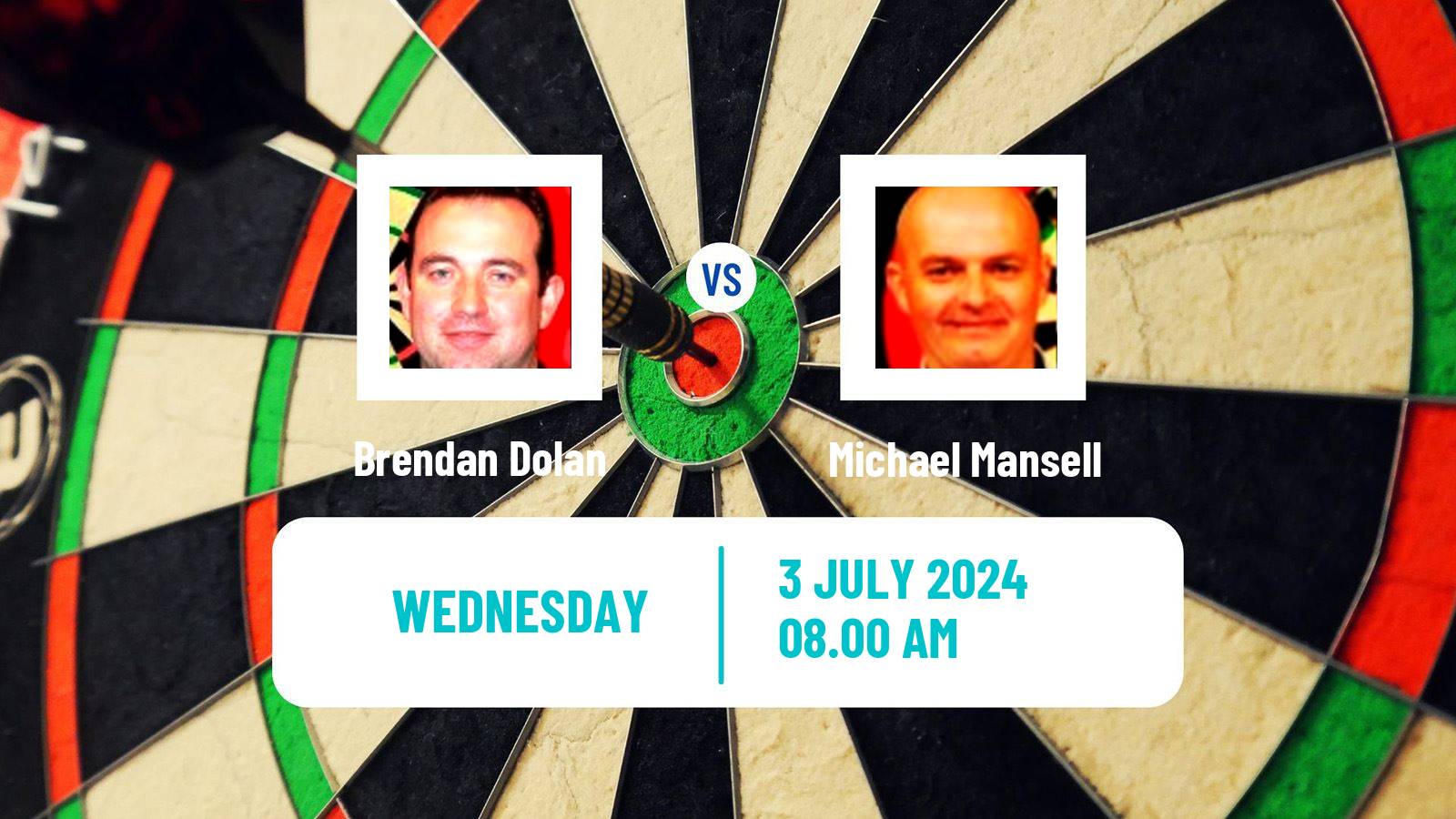 Darts Players Championship 14 Brendan Dolan - Michael Mansell