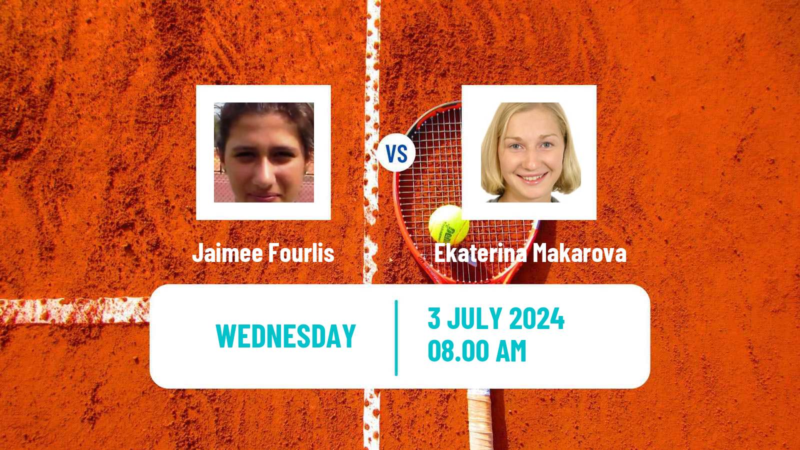 Tennis ITF W35 Amstelveen Women Jaimee Fourlis - Ekaterina Makarova