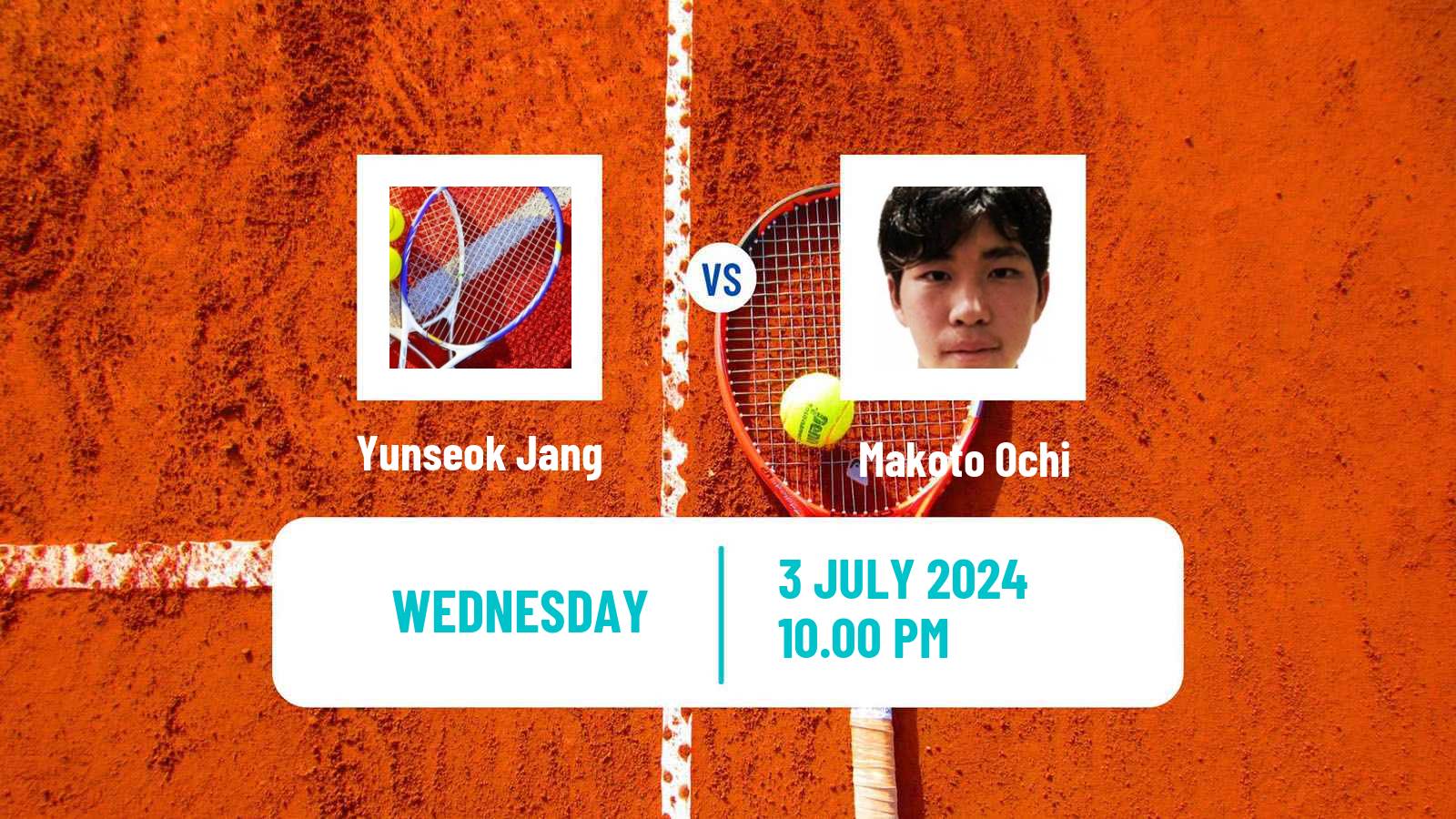 Tennis ITF M15 Tokyo Men Yunseok Jang - Makoto Ochi