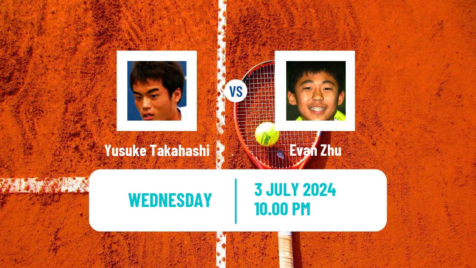 Tennis ITF M15 Tokyo Men Yusuke Takahashi - Evan Zhu