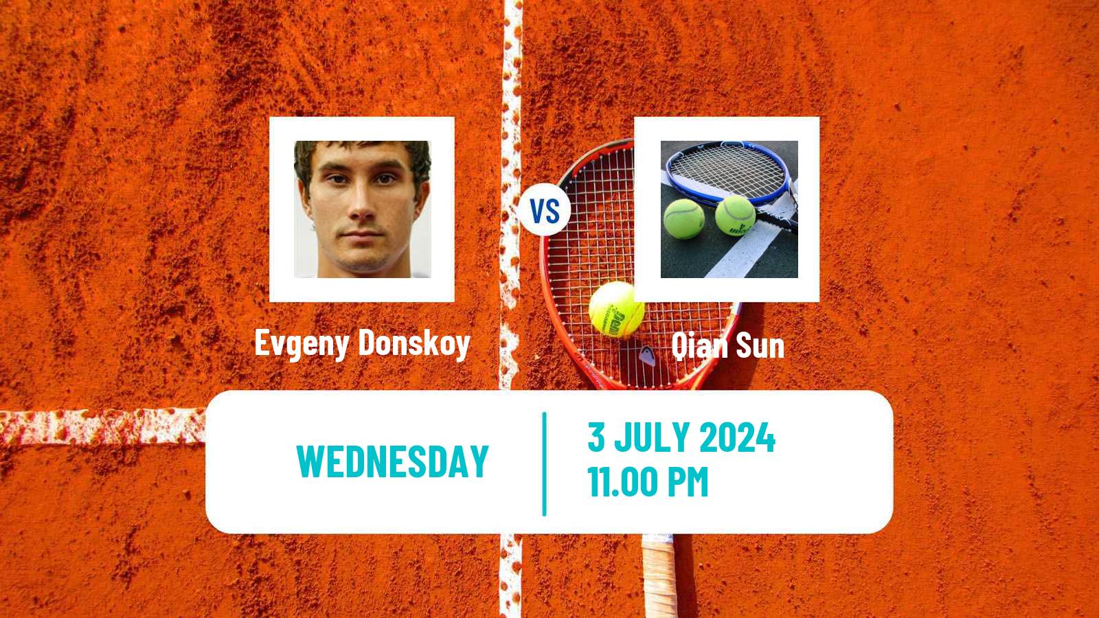 Tennis ITF M15 Tianjin 2 Men Evgeny Donskoy - Qian Sun