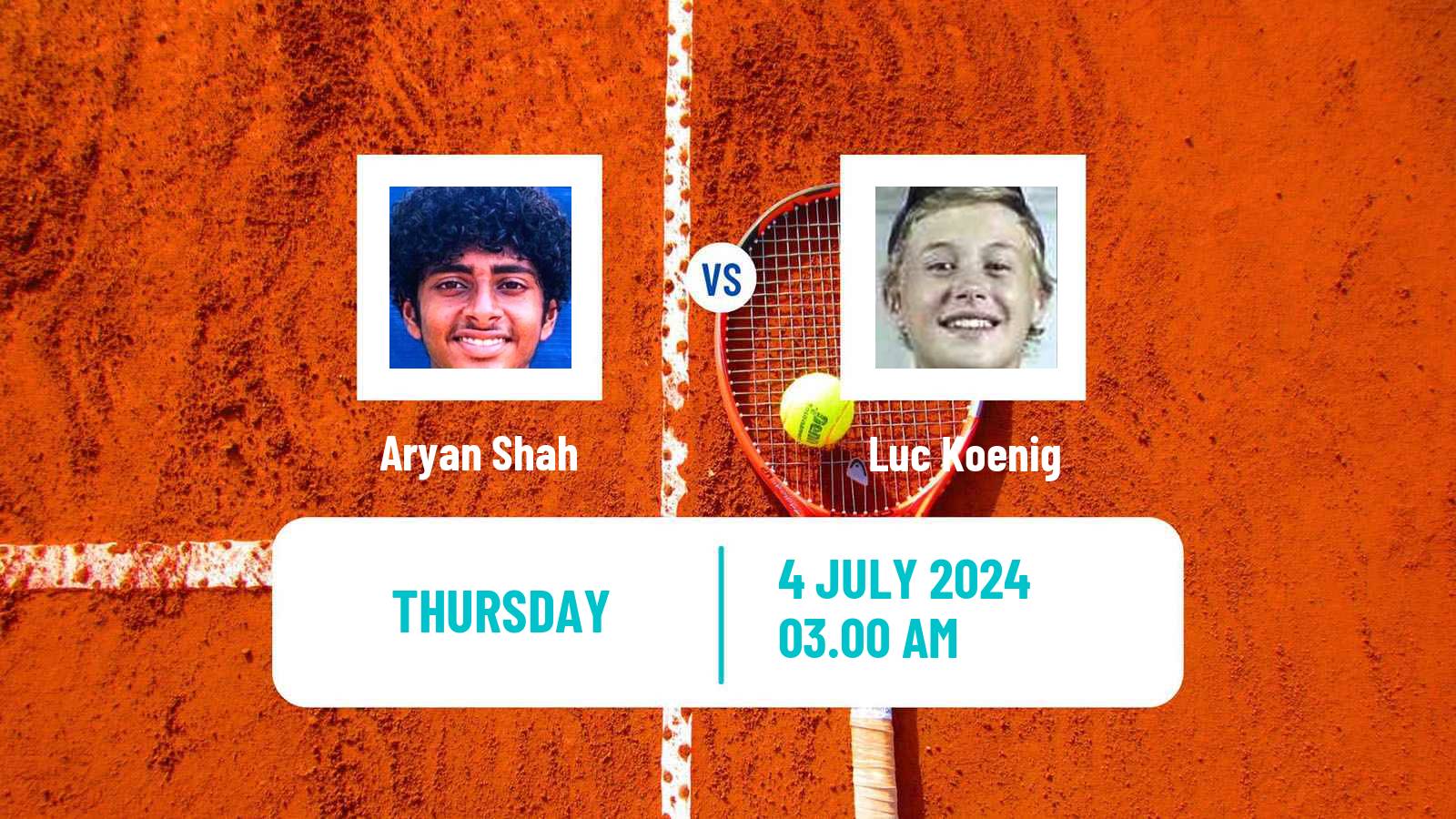 Tennis ITF M15 Hillcrest 2 Men Aryan Shah - Luc Koenig