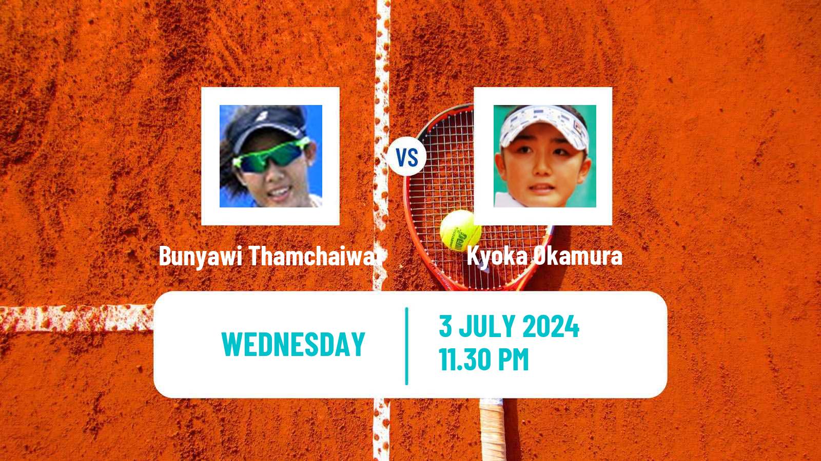 Tennis ITF W35 Nakhon Si Thammarat 2 Women Bunyawi Thamchaiwat - Kyoka Okamura