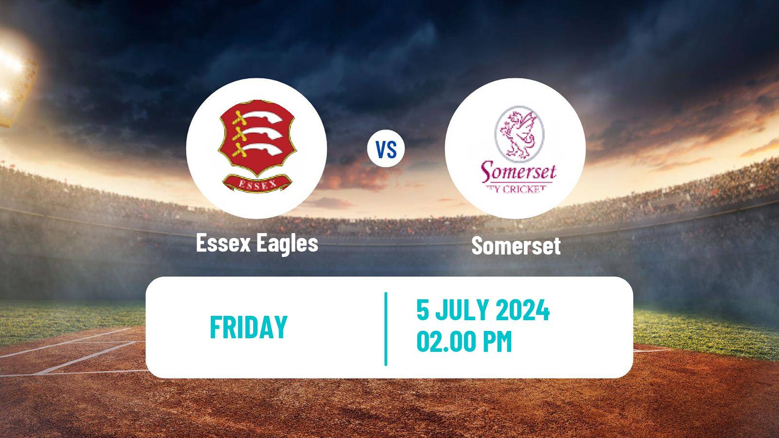 Cricket Vitality Blast Essex - Somerset