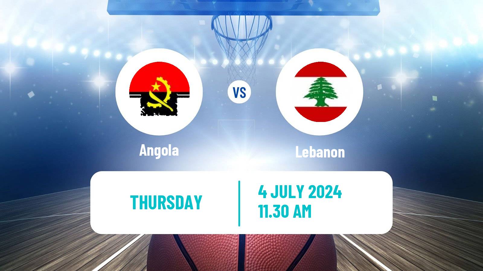 Basketball Olympic Games - Basketball Angola - Lebanon