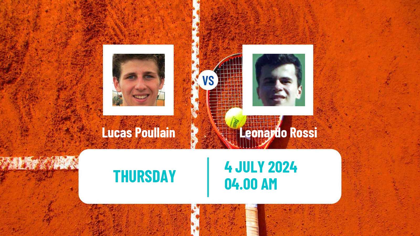 Tennis ITF M25 Ajaccio H Men Lucas Poullain - Leonardo Rossi