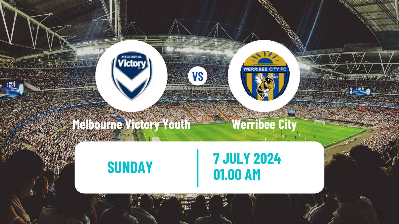 Soccer Australian Victoria Premier League Melbourne Victory Youth - Werribee City