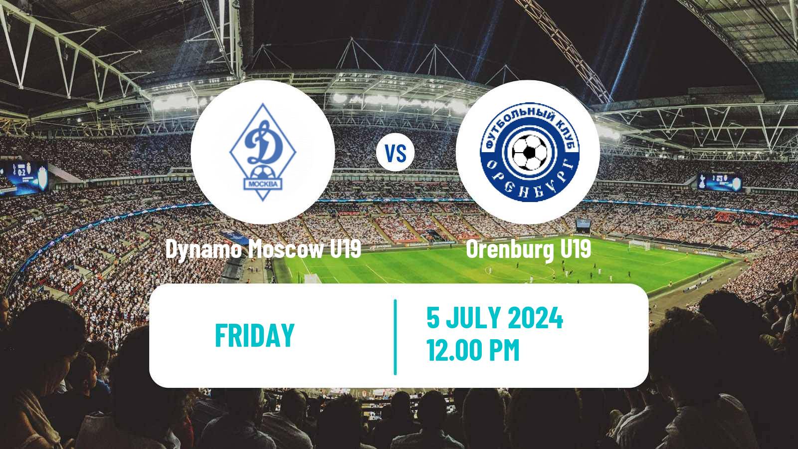 Soccer Russian Youth League Dynamo Moscow U19 - Orenburg U19