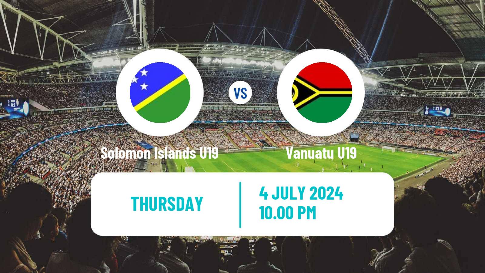 Soccer OFC Championship U19 Solomon Islands U19 - Vanuatu U19