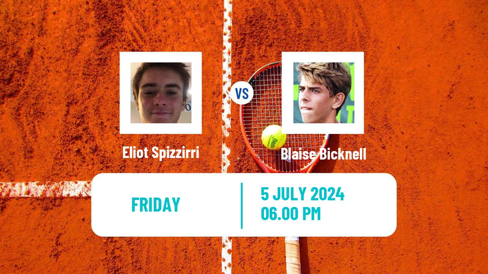 Tennis ITF M25 Laval Men Eliot Spizzirri - Blaise Bicknell