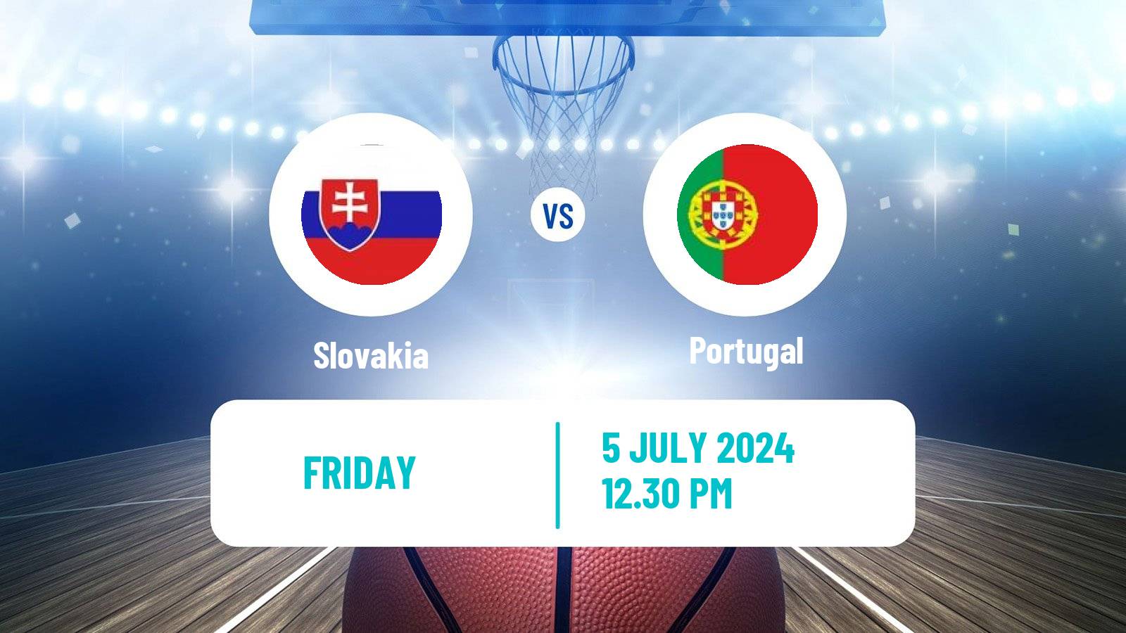 Basketball Friendly International Basketball Slovakia - Portugal