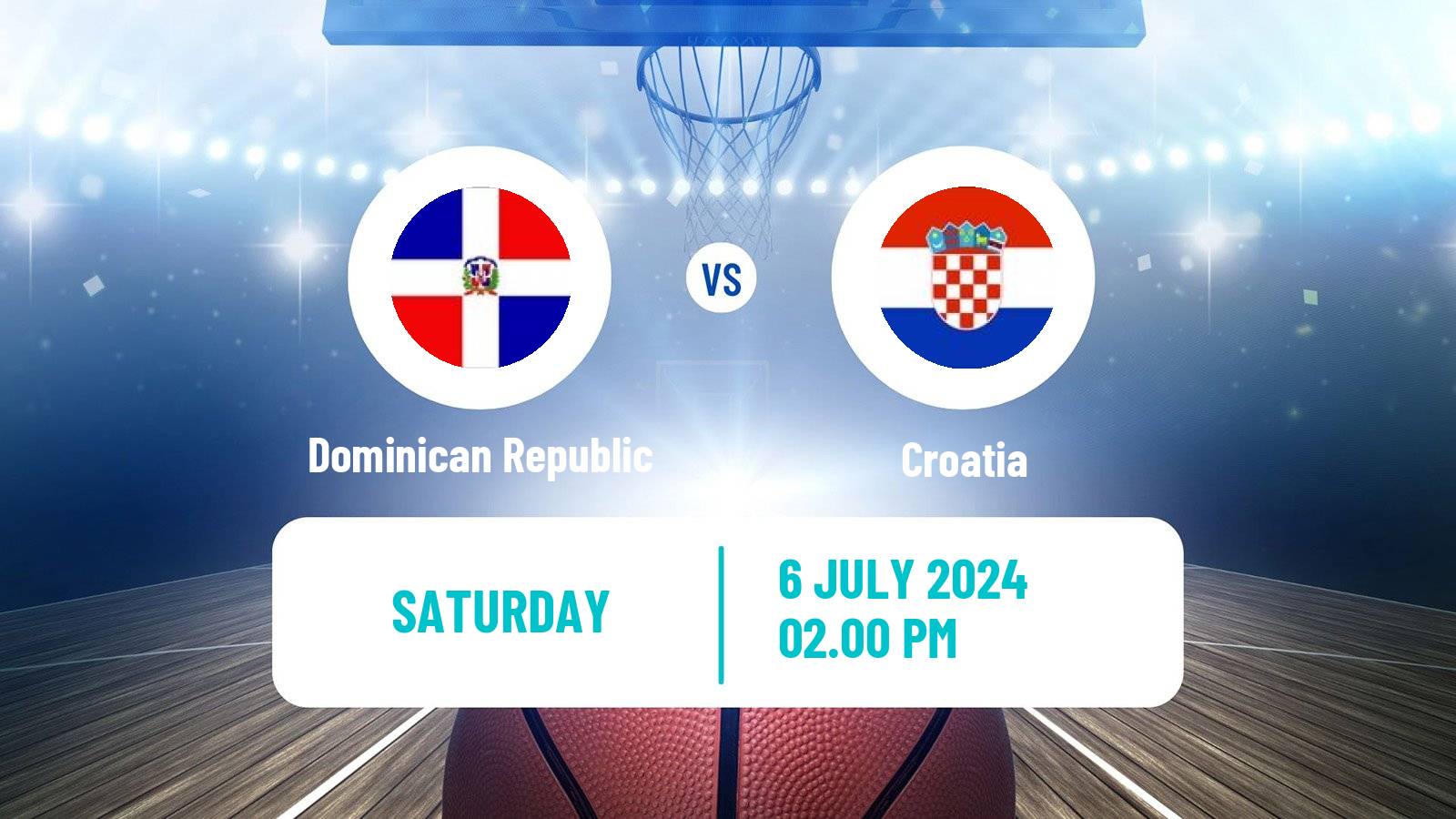 Basketball Olympic Games - Basketball Dominican Republic - Croatia