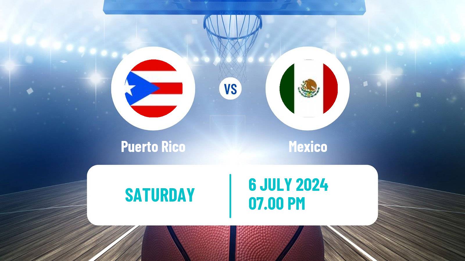 Basketball Olympic Games - Basketball Puerto Rico - Mexico