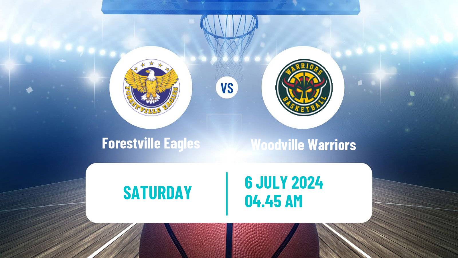 Basketball Australian NBL1 Central Women Forestville Eagles - Woodville Warriors