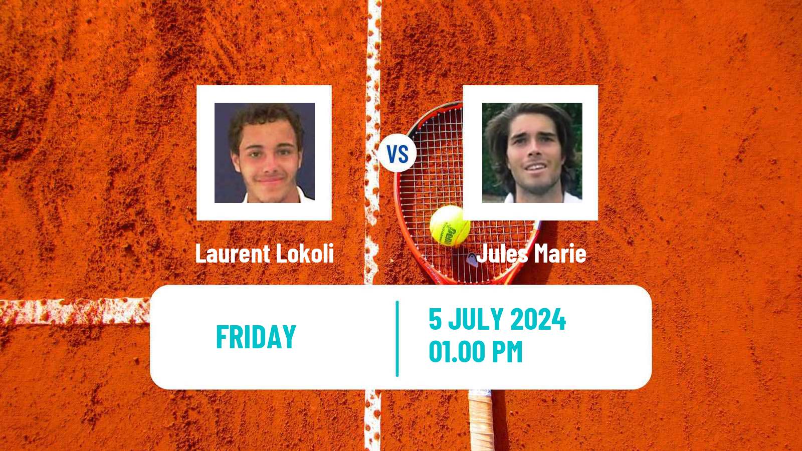 Tennis ITF M25 Ajaccio H Men Laurent Lokoli - Jules Marie