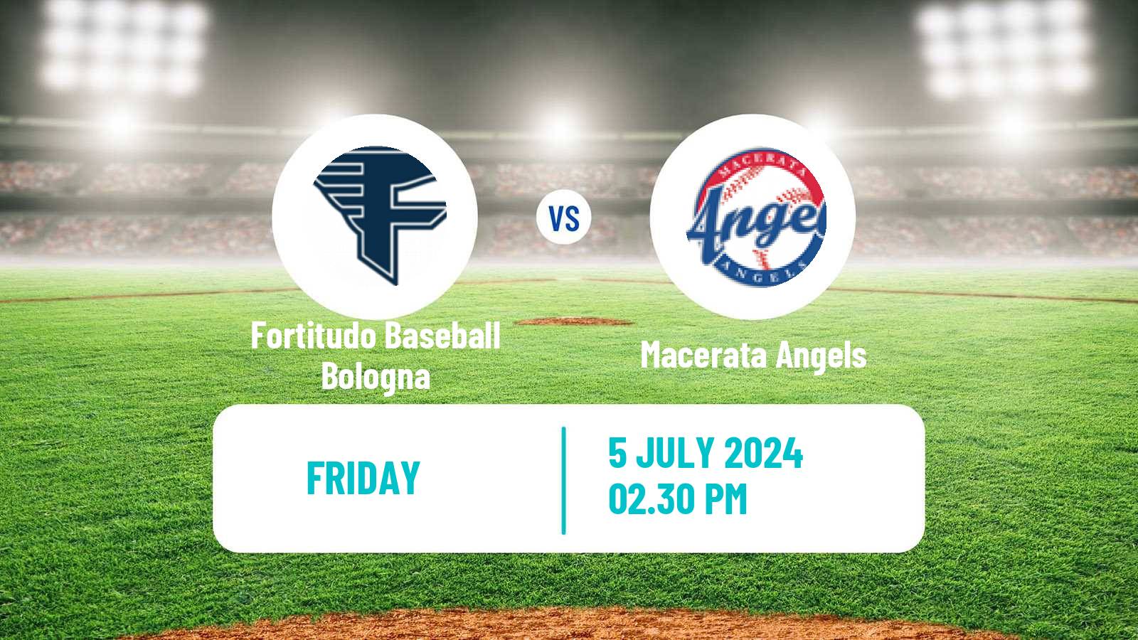 Baseball Italian Serie A1 Baseball Fortitudo Baseball Bologna - Macerata Angels