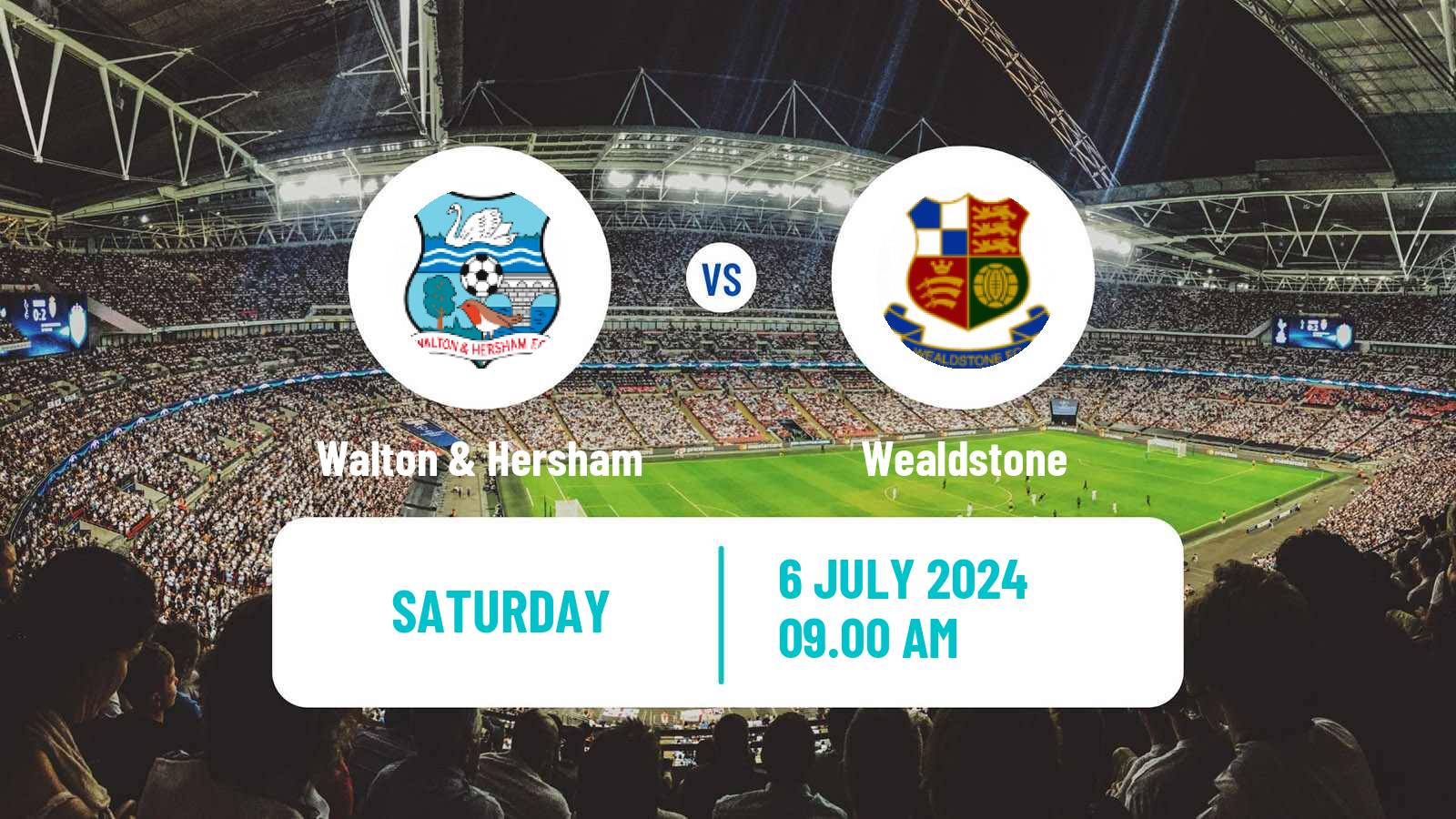 Soccer Club Friendly Walton & Hersham - Wealdstone