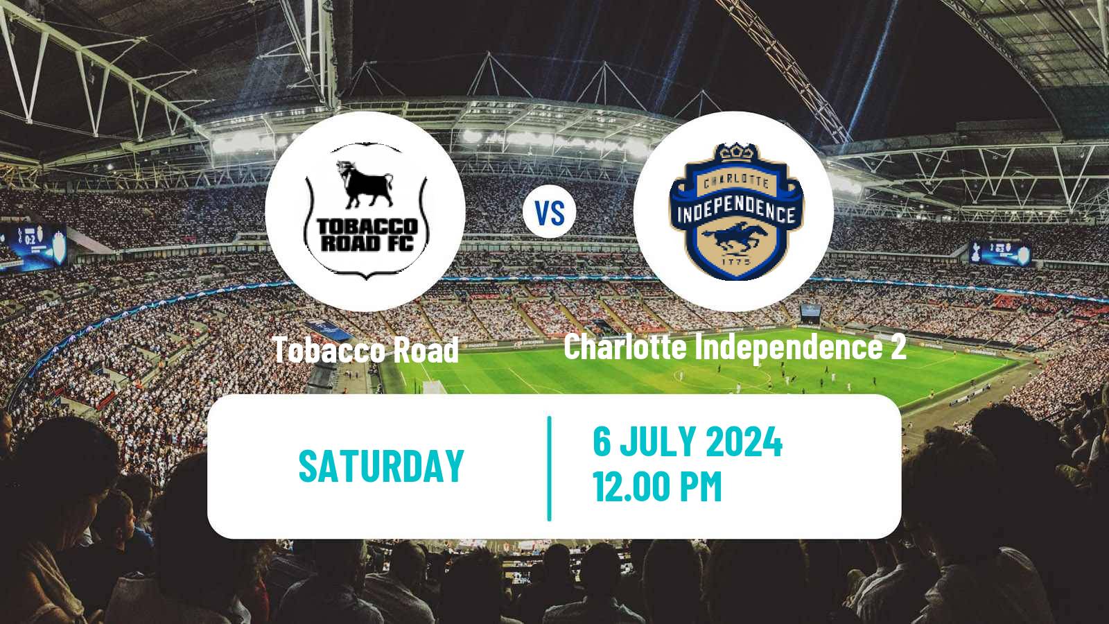 Soccer USL League Two Tobacco Road - Charlotte Independence 2