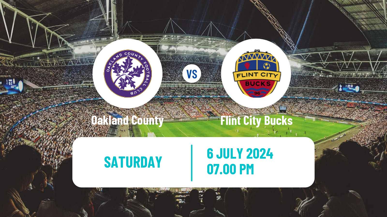 Soccer USL League Two Oakland County - Flint City Bucks