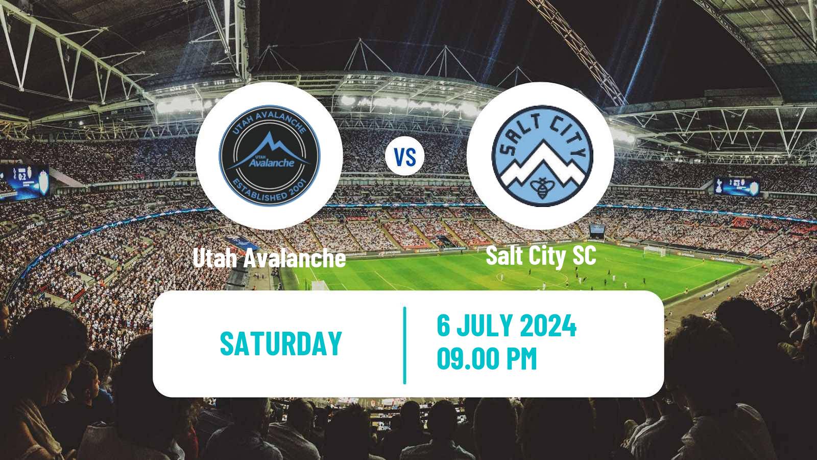 Soccer USL League Two Utah Avalanche - Salt City