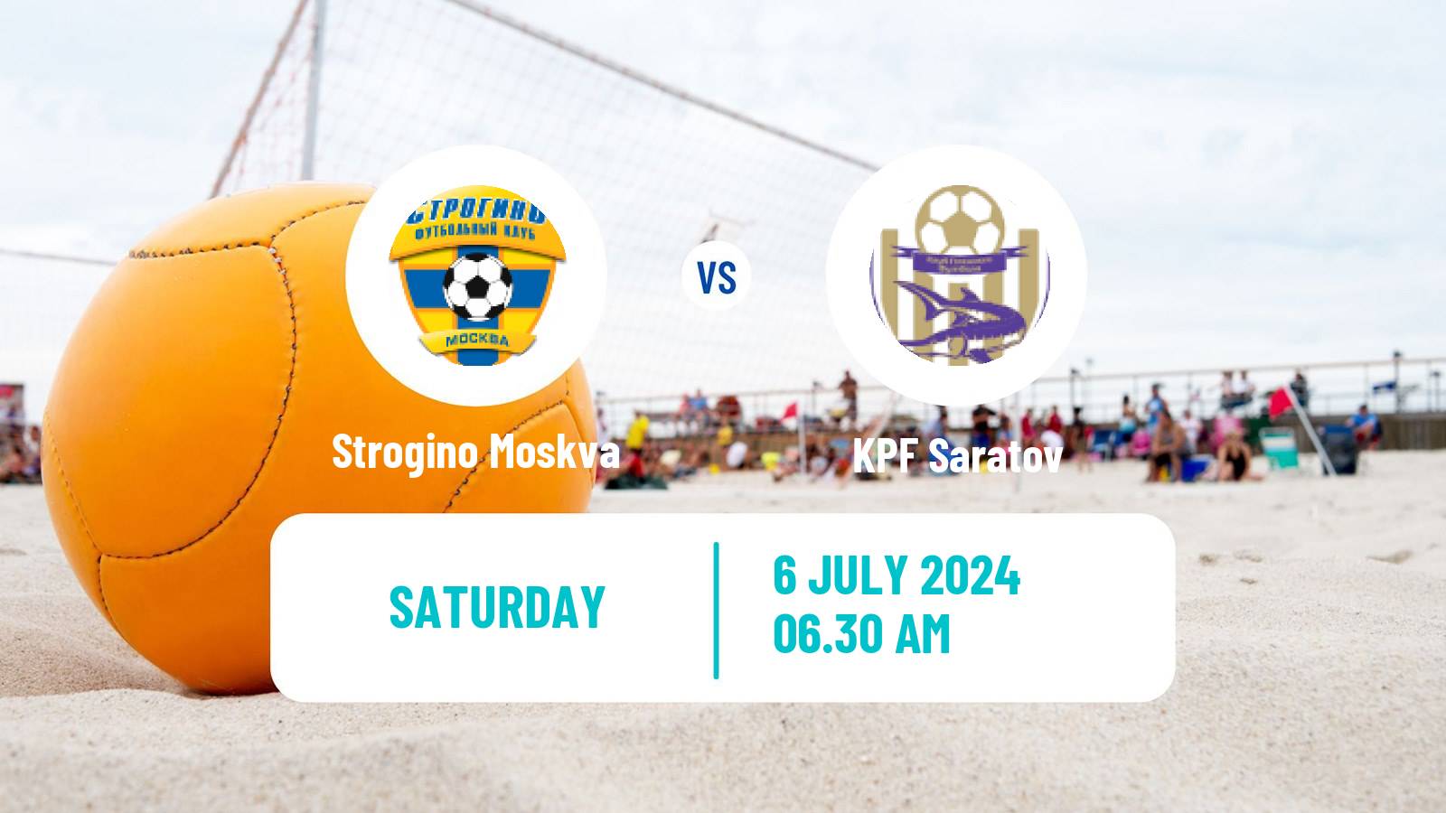 Beach soccer Superliga Strogino Moskva - KPF Saratov