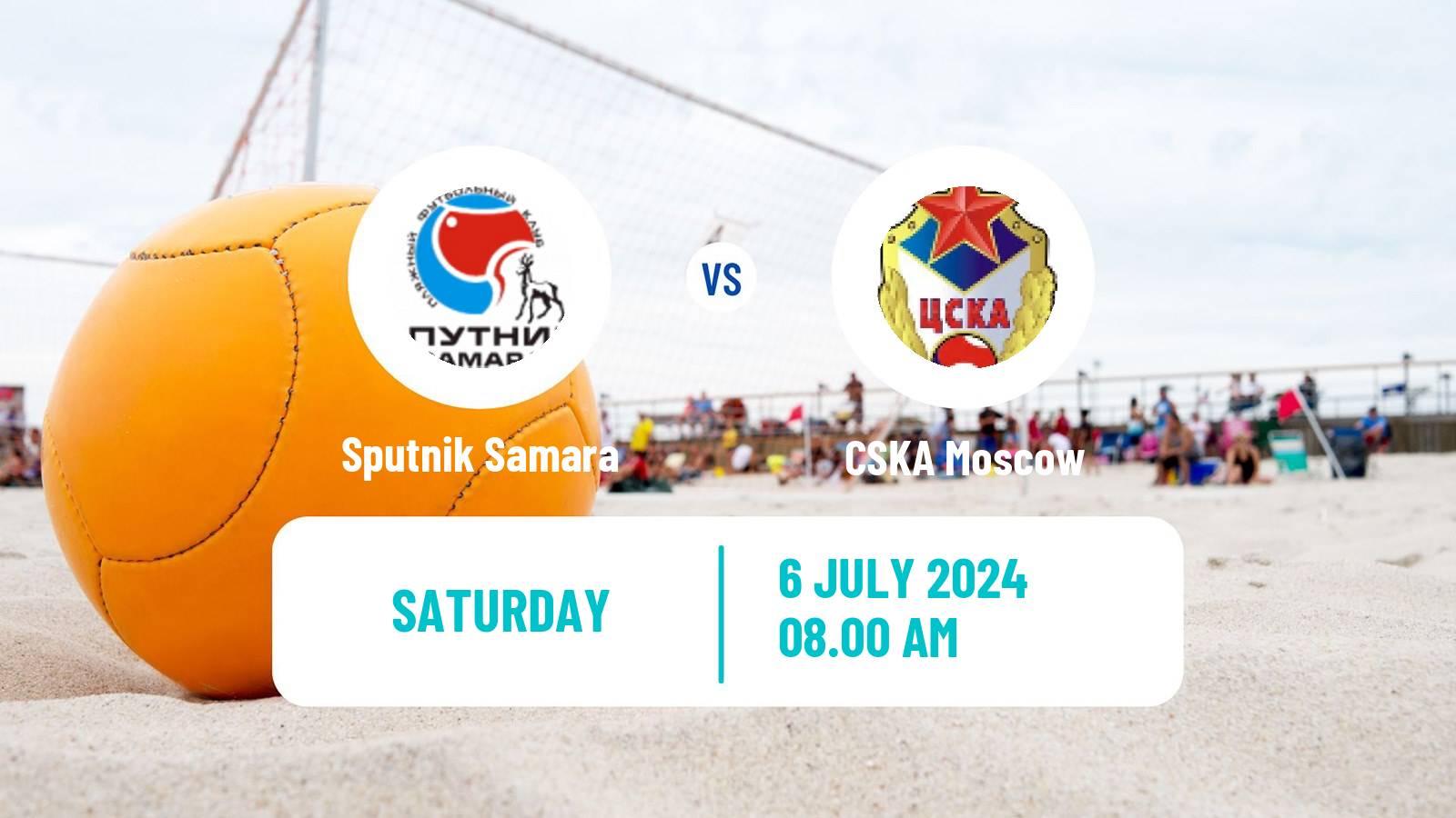 Beach soccer Superliga Sputnik Samara - CSKA Moscow