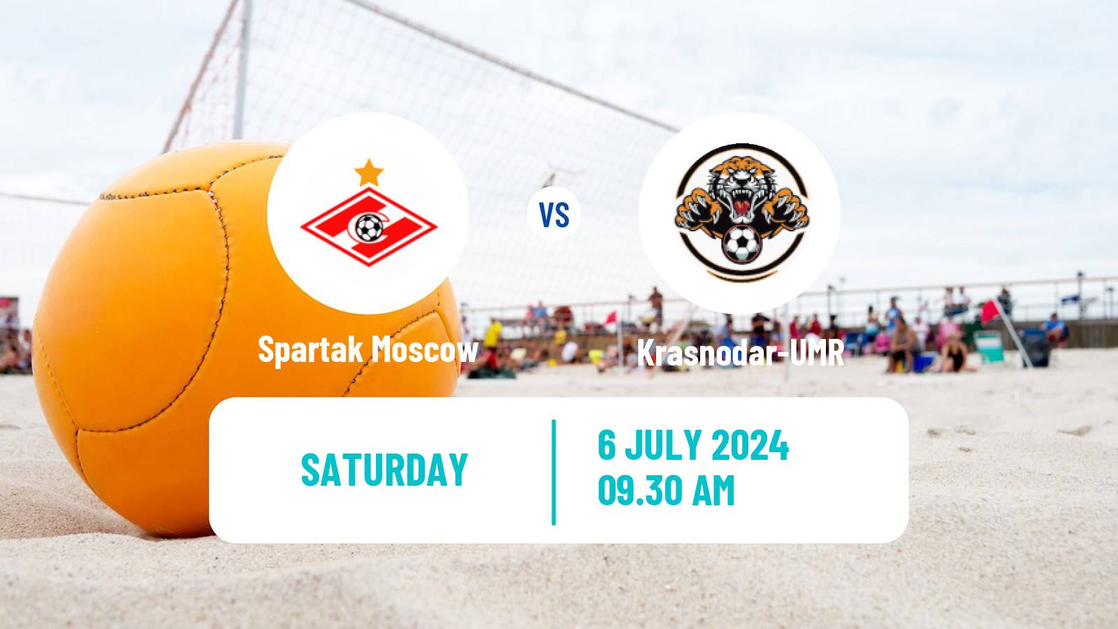 Beach soccer Superliga Spartak Moscow - Krasnodar-UMR