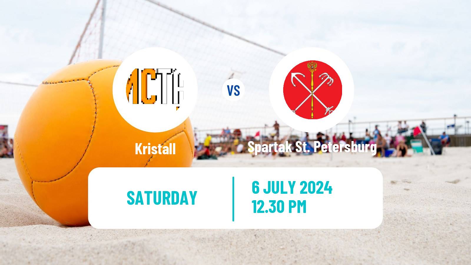 Beach soccer Superliga Kristall - Spartak St. Petersburg