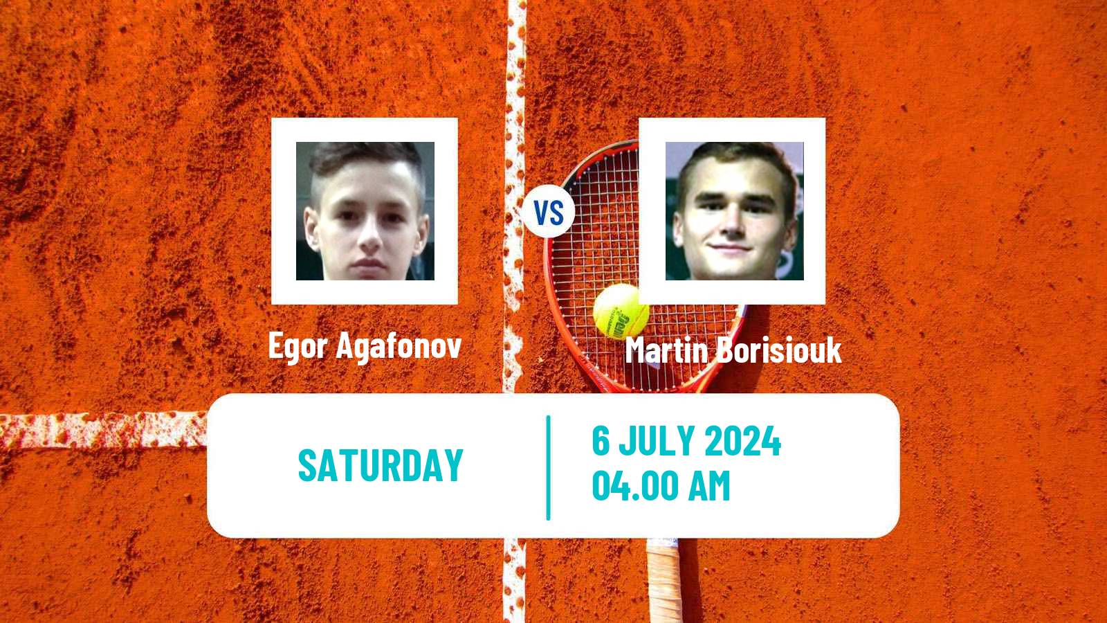 Tennis ITF M15 Ust Kamenogorsk 2 Men Egor Agafonov - Martin Borisiouk