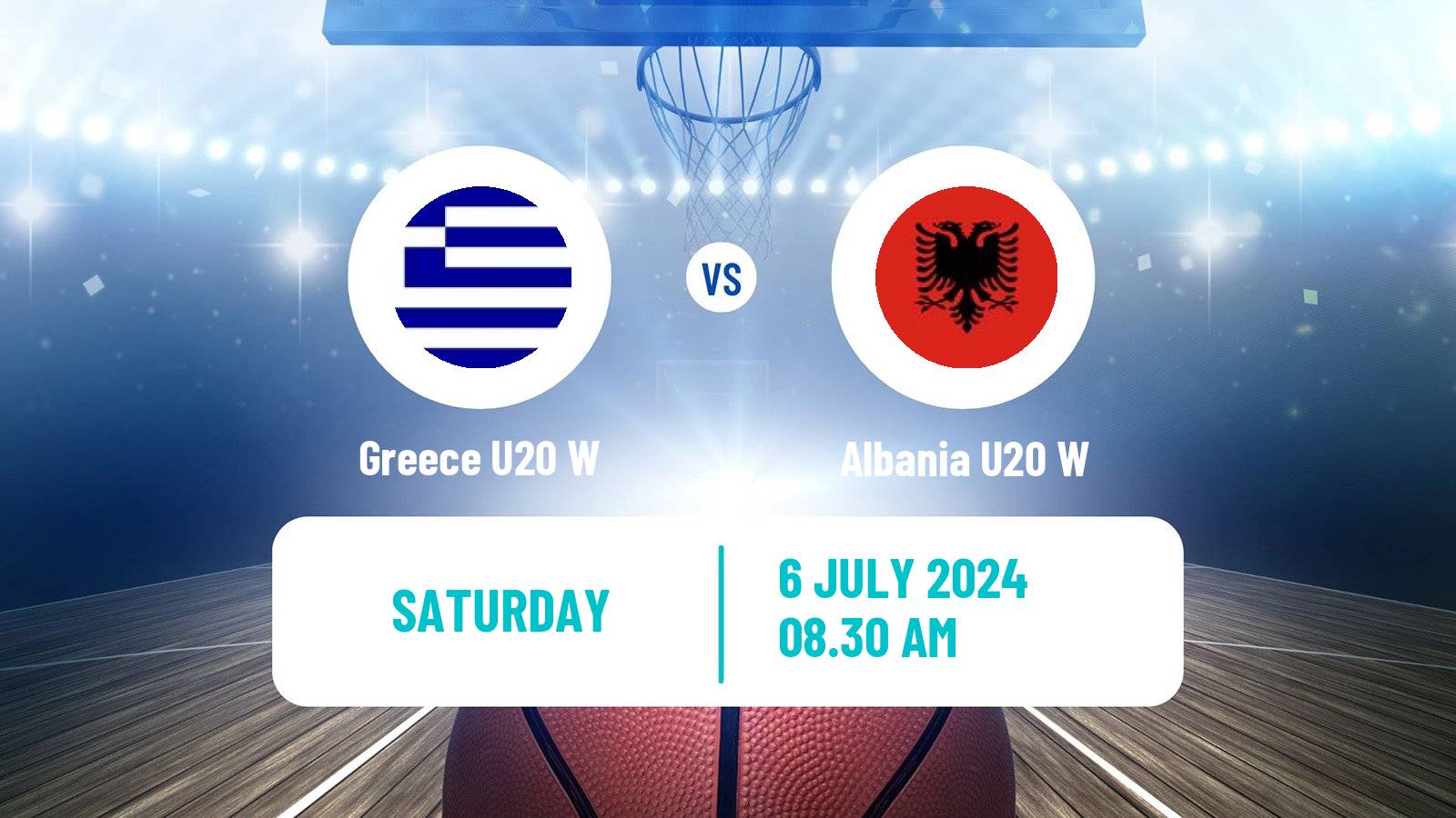 Basketball European Championship U20 B Basketball Women Greece U20 W - Albania U20 W