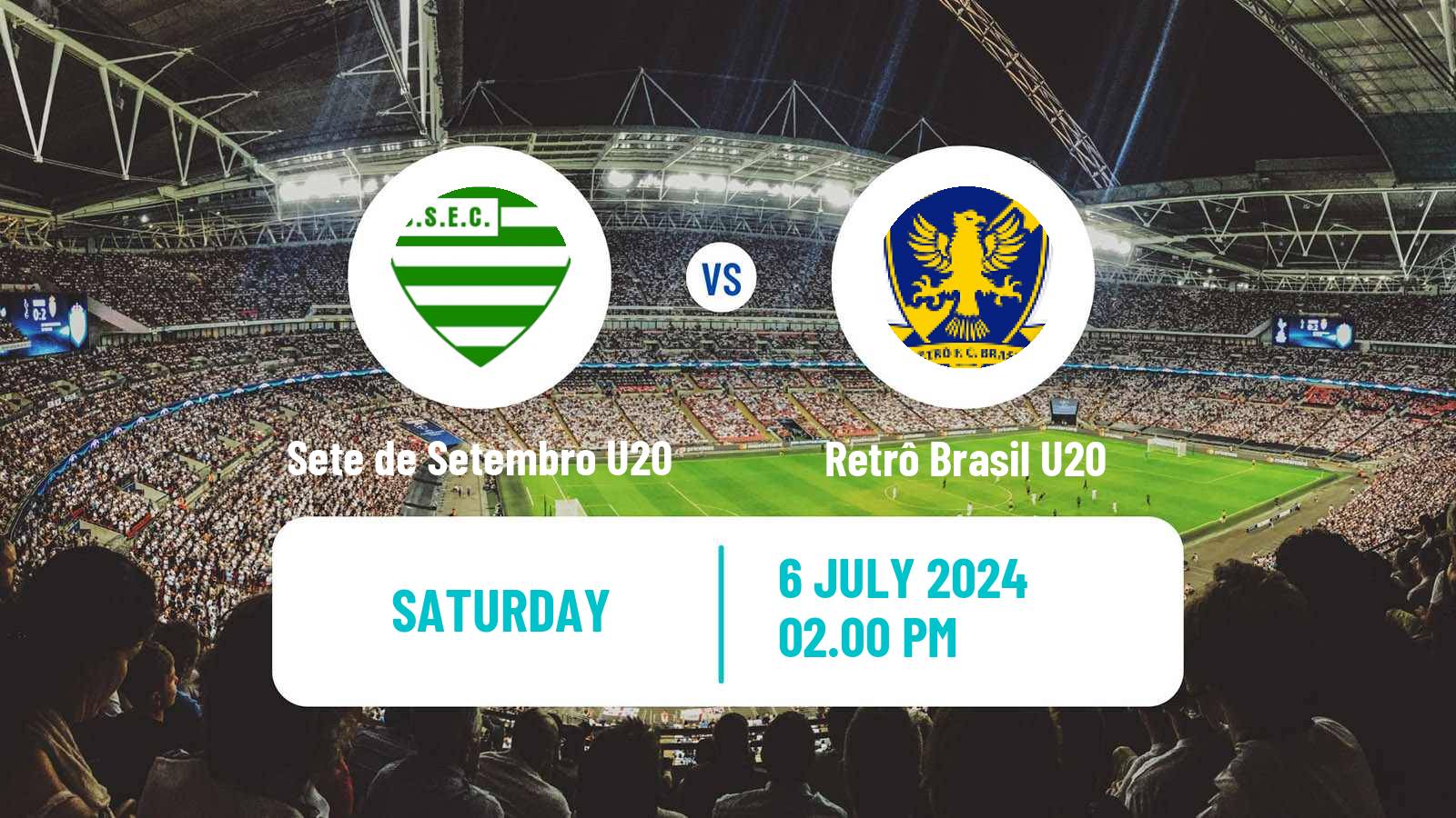 Soccer Brazilian Pernambucano U20 Sete de Setembro U20 - Retrô Brasil U20