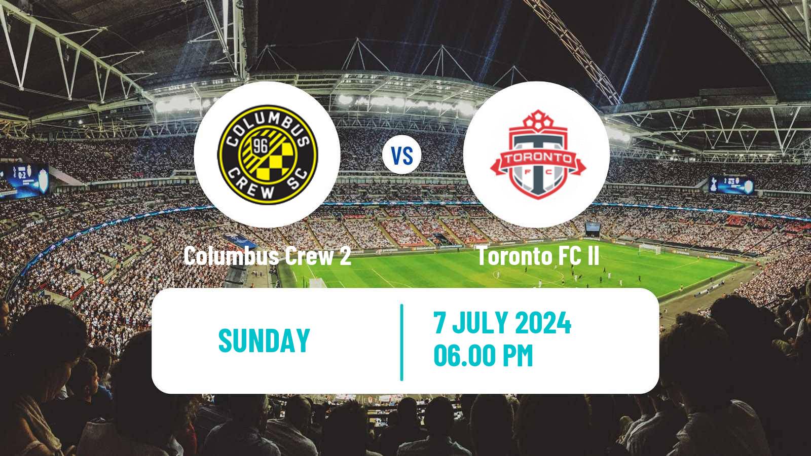 Soccer MLS Next Pro Columbus Crew 2 - Toronto FC II