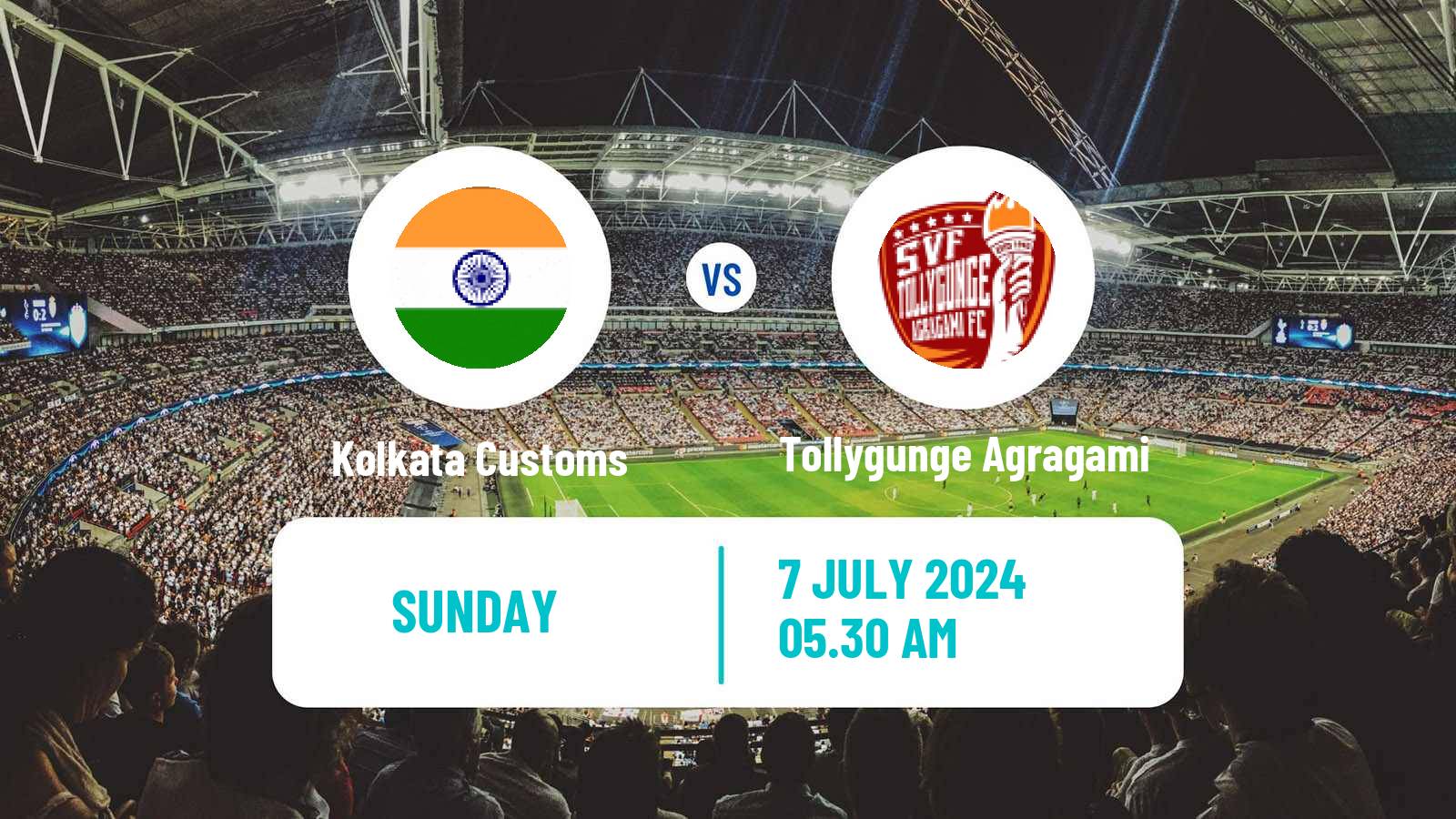 Soccer Calcutta Premier Division Kolkata Customs - Tollygunge Agragami