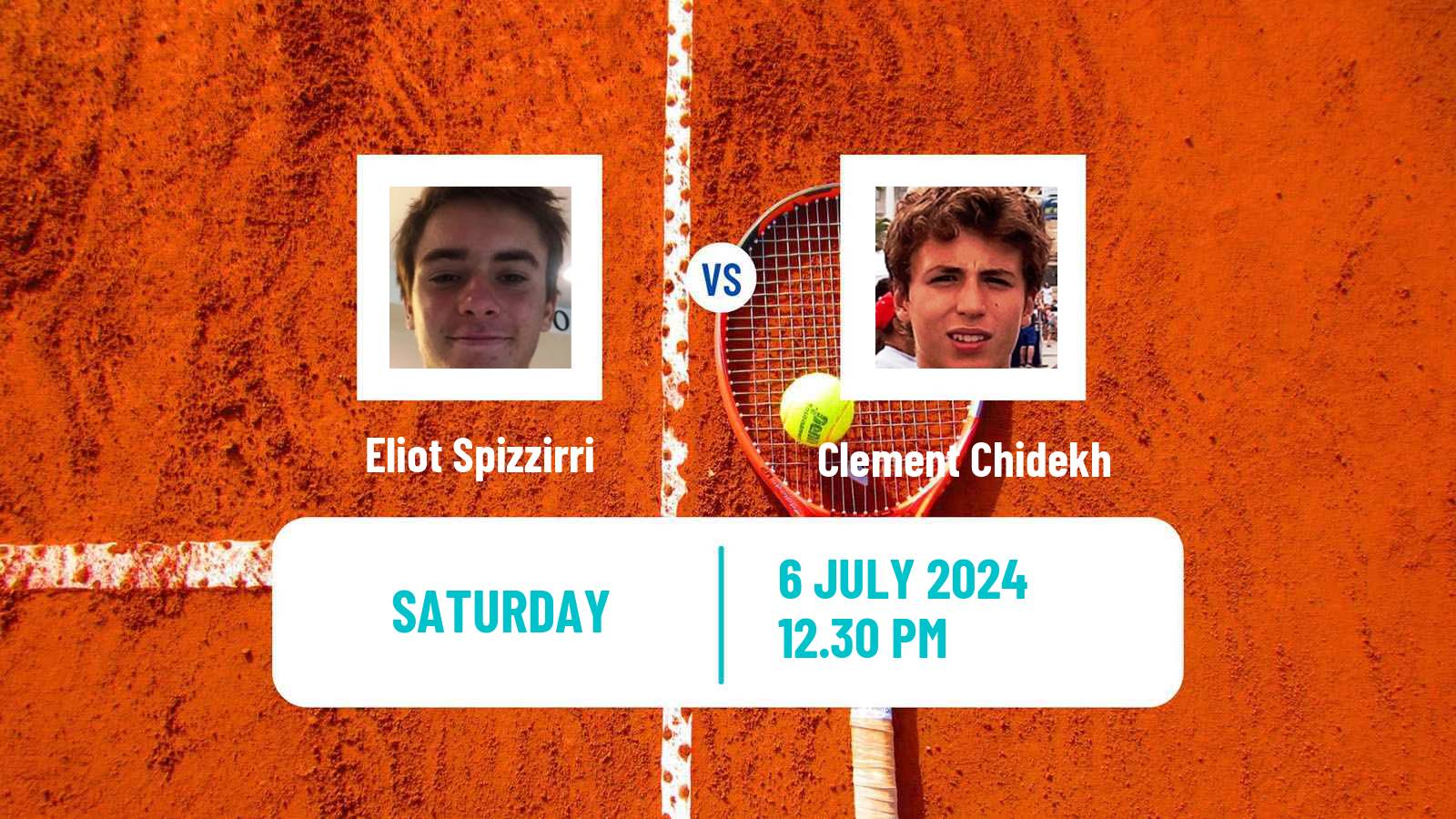 Tennis ITF M25 Laval Men Eliot Spizzirri - Clement Chidekh
