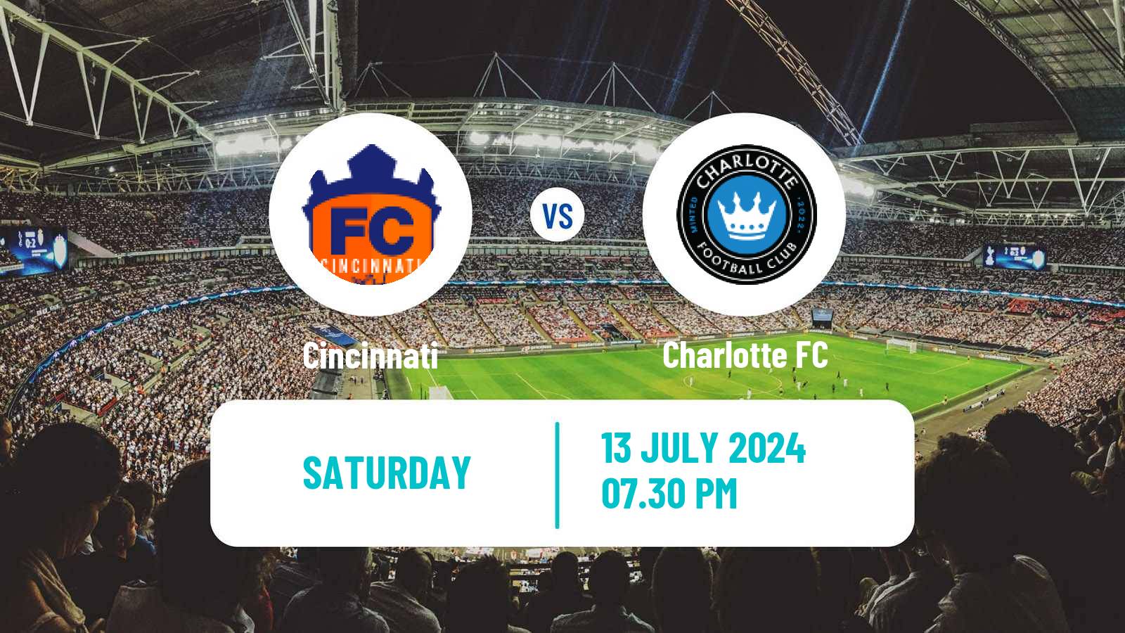 Soccer MLS Cincinnati - Charlotte