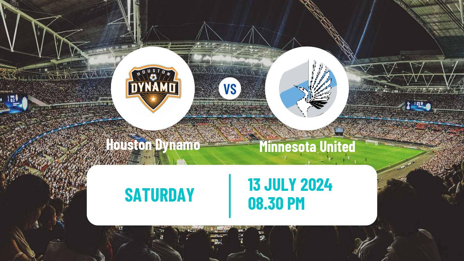 Soccer MLS Houston Dynamo - Minnesota United