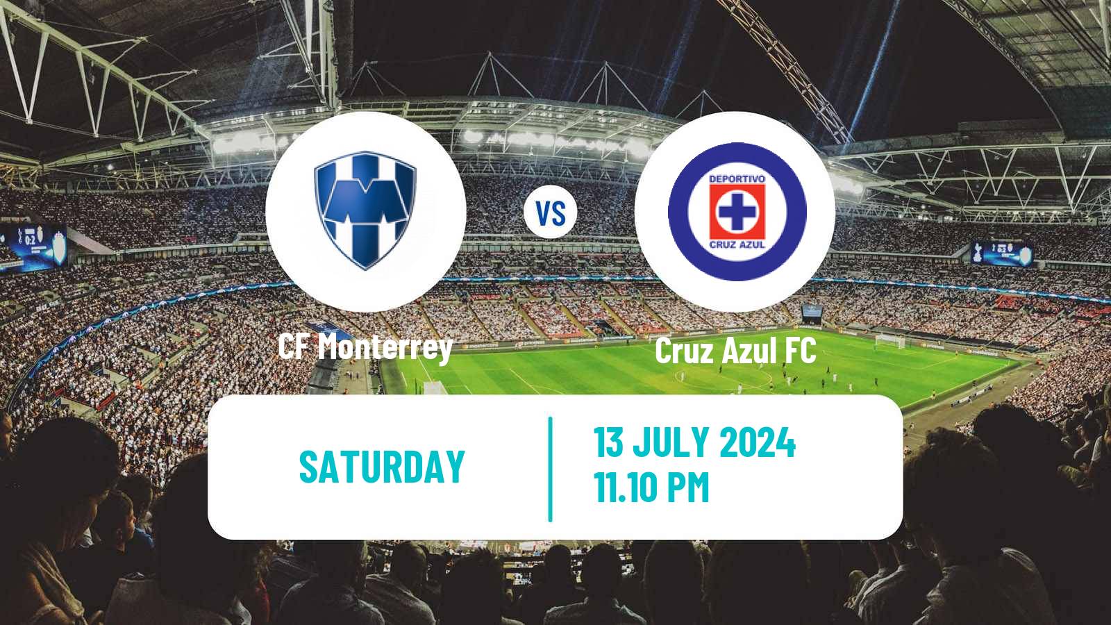 Soccer Mexican Liga MX Monterrey - Cruz Azul