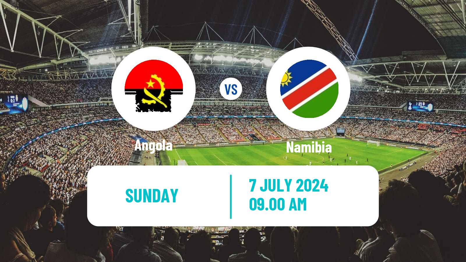 Soccer COSAFA Cup Angola - Namibia